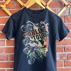 Kids World Tour Monster Jam Tee